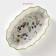 Baking form porcelain shade "Green Garden", 19.5 × 12.5 × 3.5 cm