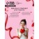 Soap rose, red in cardboard, 1 pc.