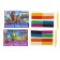 Soft plasticine (wax), 8 colors, 140 g, "fantasy", with a glass, mix