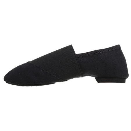Jazovka fabric, with an elastic band, insole length 22.5 cm, black color-1