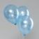 Shar Latex 10 ", mother -of -pearl, set 100 pcs., Blue color