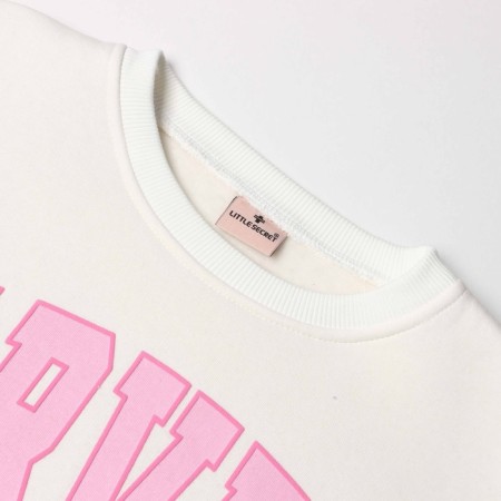 Women's sweatshirt was launched, cream color, rr One size (42-46)-2