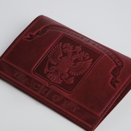 Cover for passport, purple color color-4