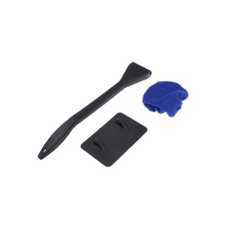 Brush for cleaning car glasses, 39 cm, blue EQ-01-5