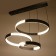 Lamp Bayerlux 1637/3 LED 120W 3000-6000K black 76x49.5x103 cm