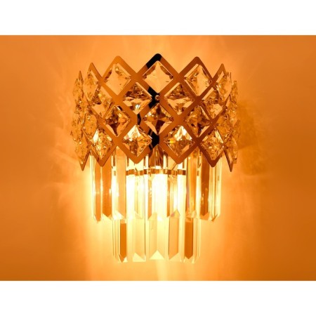 Wall lamp with crystal Ambrella Light, Traditional, TR5282, E14, Color Chrome-3