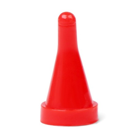 Set for board games: Cube 1.5x1.5 cm conical chips, 1.2x2.3 cm-2