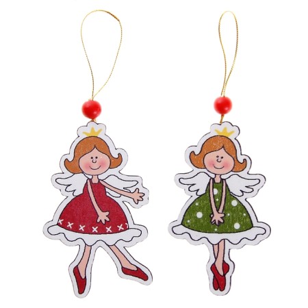 New Year's Suspension "Angels", mix, one -sided