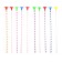 Set a tube and a socket 6 mm, 10 pcs., Mix