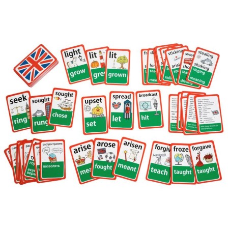 English wrong verbs. Level 2. Blue. Stepichev P.A.-2
