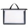 Folder with A4 handles, 335 x 235 x 55 mm, plastic, pens, Calligrata "Korea"