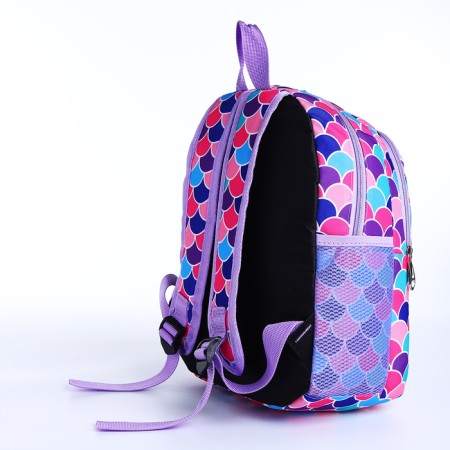 Baby backpack on lightning, purple color-1
