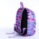 Baby backpack on lightning, purple color