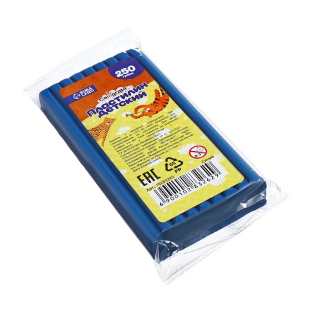 Plasticine 250g Calligrata classic, blue-1