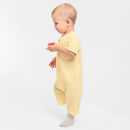 Kombinson (sandbox) Children's minku, yellow color, height 92-98 cm-2