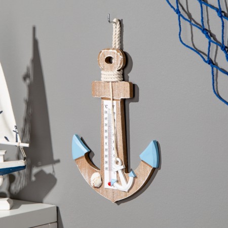 Interior souvenir "anchor" with a thermometer 23*16cm-1