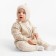 Knitted Knitted Children's Minaku, beige color, height 74-80 cm