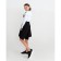 School blouse for a girl, white color, height 140 cm