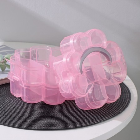 Organizer for storage "Clover", 3 tiers, 13 cells, 16.5 × 15 × 13 cm, color mix-2