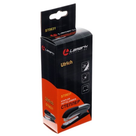 Stapler No. 24-26/6 Lamark Ulrich, light green, up to 20 sheets-3