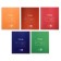 Notebook 12 sheets in the cage is a plain "classical", cover coated paper, VD-pila, block No. 2 (gray sheets), mix