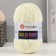 Yarn "Dolce Baby" 100% micropoliester 85m/50 g (745 cream)