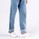 Jeans for puppet men, length - 18 cm, blue color