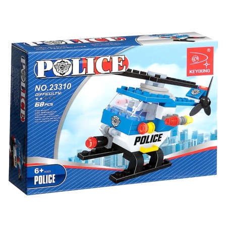Designer Police "Helicopter", 68 parts-1