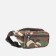 Board belt on a zipper, 2 external pockets, camouflage color/brown
