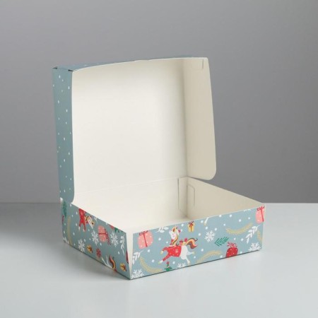 Packaging for confectionery "Magic", 20 x 17 x 6 cm, New Year-3