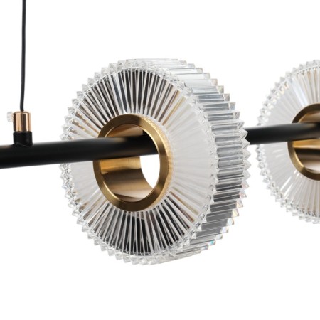 Lamp with PDD "Malmo" LED 20W 3000-6000K black and gold 180x15x15-115 cm-12