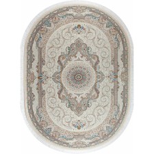 Oval carpet Mashad 1500 G144, size 150x225 cm
