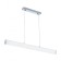 Suspended Citilux “Faust” CL721P24N, 80x6x40 cm, 1x24W, LED, Gray color