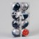 Set of balls plastic D-5.5 cm, 8 pcs "Magic" blue