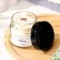 Aromatic candle made of soy wax in a jar, 75 g, cotton flowers
