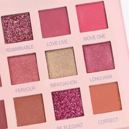 Professional palette of eye shadow, 18 colors-4