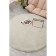 Plush mat Sofi de Marko, size 100x100 cm, cream color
