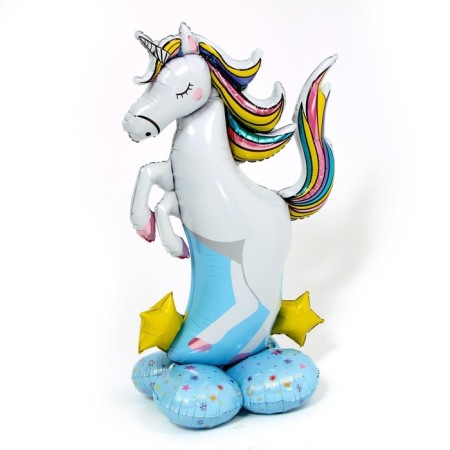 Foil ball 55 "Big Unicorn", figure, under the air-1