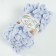 Yarn "Puffy" 100 % micropoliester 9m/100g (416 gray)