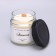 Aromatic candle made of soy wax in a bank, 150 g, orange