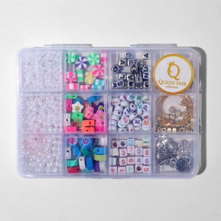 Set for creating jewelry "Joy", 9 types of beads, accessories-5