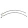 Flexible eyeliner for the Lytcho Eco mixer, in steel braid, 50 cm, set 2 pcs.
