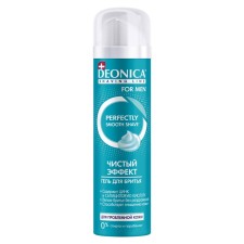 DEONICA for MEN “Pure Effect” shaving gel, 200 ml