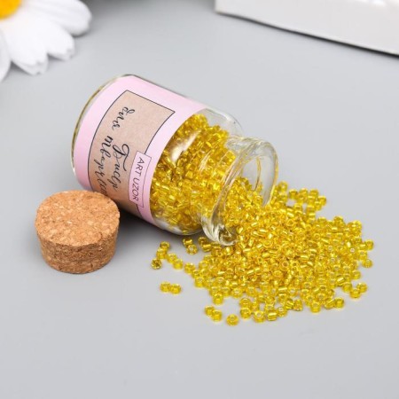 12/0 round beads in the bottle "Mod" transparent-color 20 grams-1