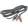 Audio/video cable Rexant, 2xrca (M) -2xrca (M), 3 m, black