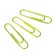 Office clerk Globus, 100 pcs., 28 mm, yellow-green