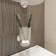 Cupcanger single IDDIS SENA SENSSG1I45, 65x91x95 mm, matte glass