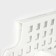 The storage basket suspended with containers, 29 × 9.5 × 38 cm, white color