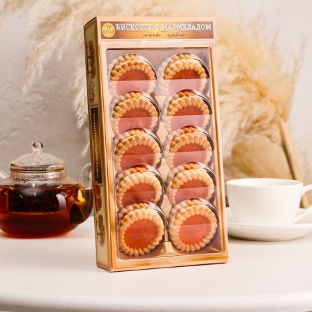 Biscotti butter with orange marmalade, 235 g