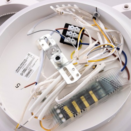 Lamp with PDU 74651/3+1 LED 75W Dimmer 3000-6000k white 45x45x9 cm Bayerluux-21